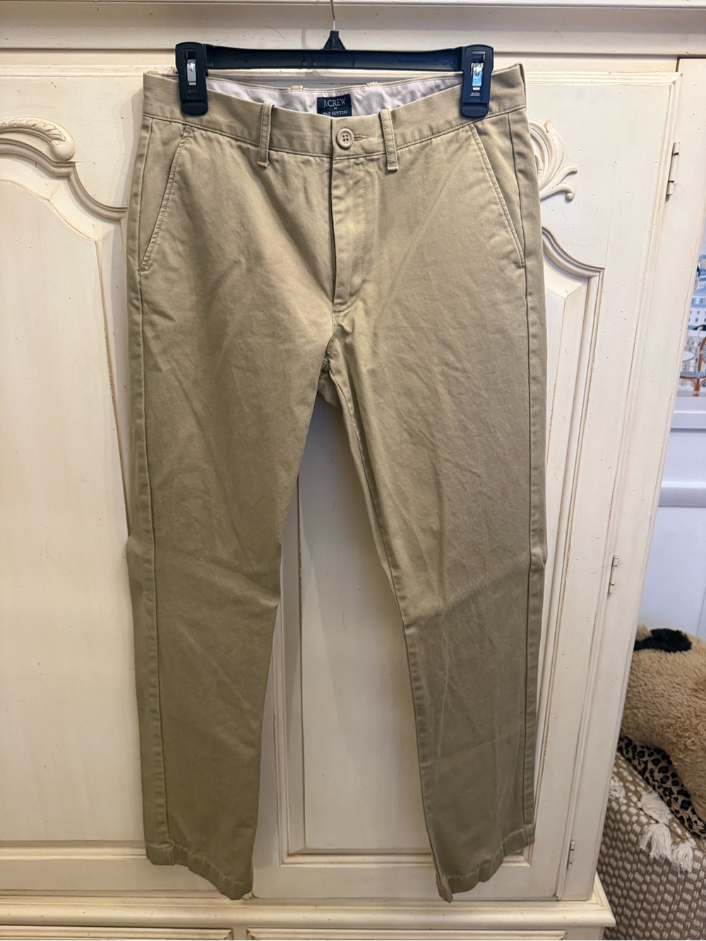 J. Crew Men’s Chino Pants in Light Khaki